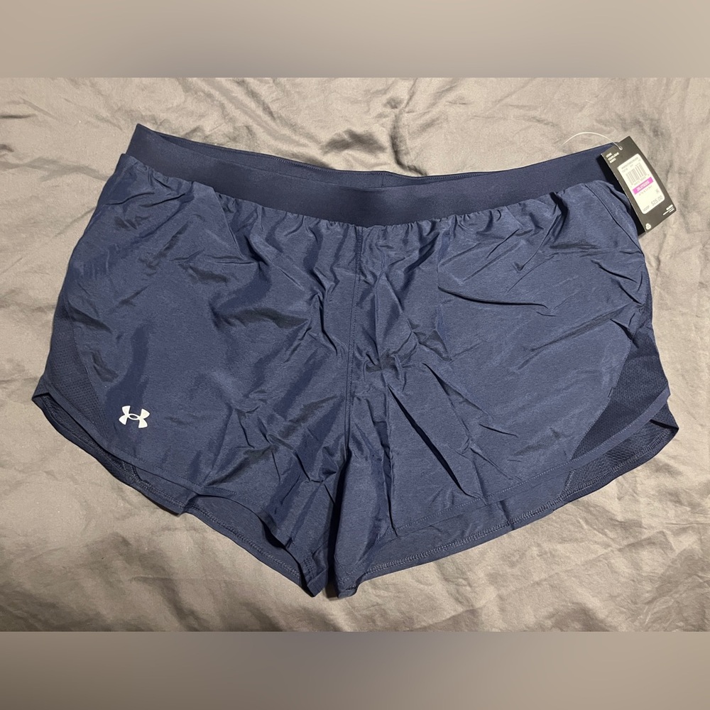 Under Armour Dark Blue Running Shorts